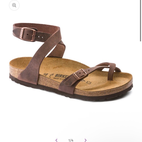 Birkenstock Women’s Dark Brown Sandals - Picture 3 of 3